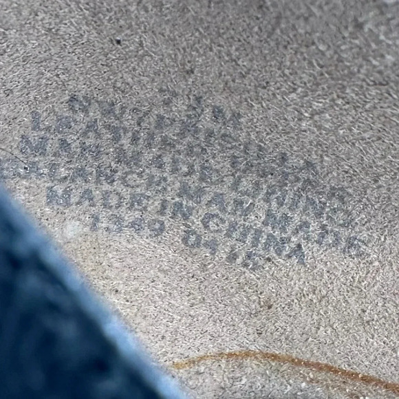 Nine West womens heels size 7.5 black leather chunky platform stilettos - Picture 11 of 12